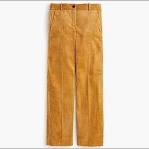 Cropped Corduroy Pants